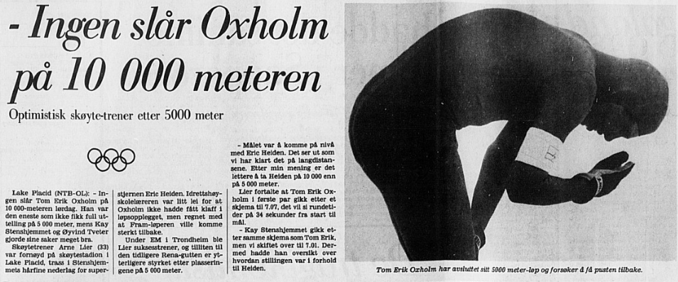 Faksimile Stavanger Aftenblad 18.02.1980. 