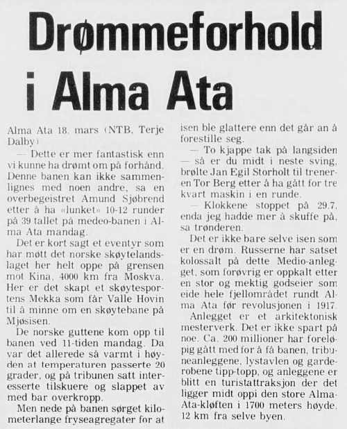 Faksimile Oppland arbeiderblad 19. mars 1974